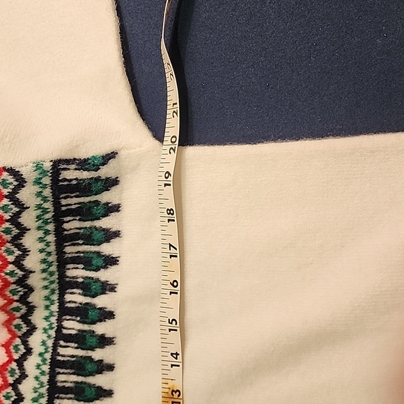 NWT Womens Cream Fairisle Crewneck GAP sweater Size Small - Picture 5 of 6